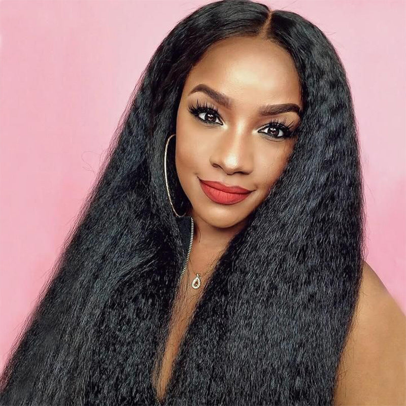 European & American Style Synthetic Wig Headgear for Women - Various Colors
