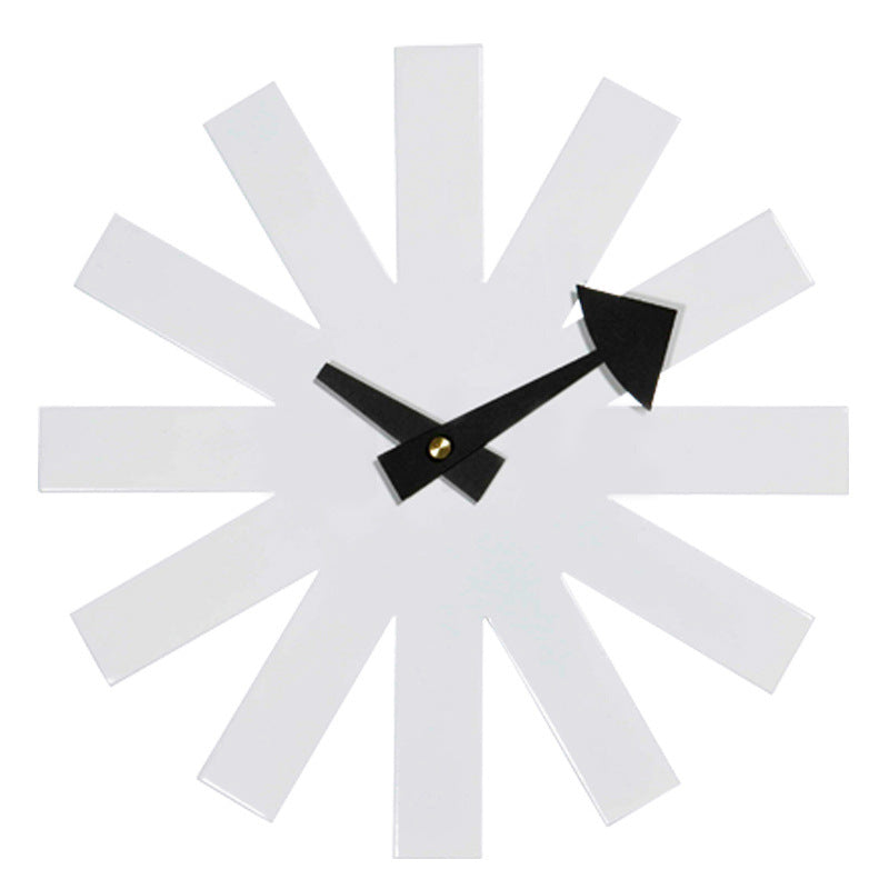 Minimalist Metal Wall Clock for Living Room & Bedroom - Modern Decor