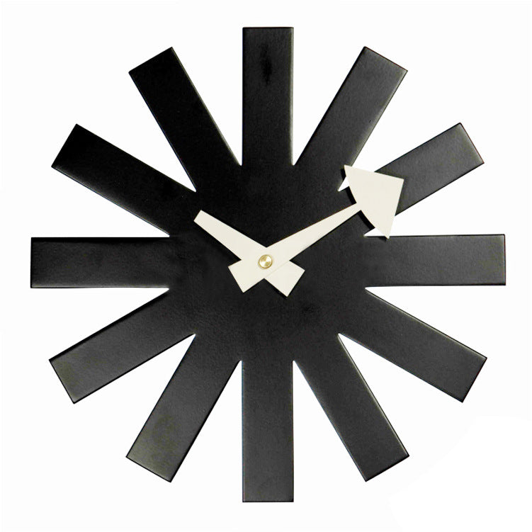 Minimalist Metal Wall Clock for Living Room & Bedroom - Modern Decor
