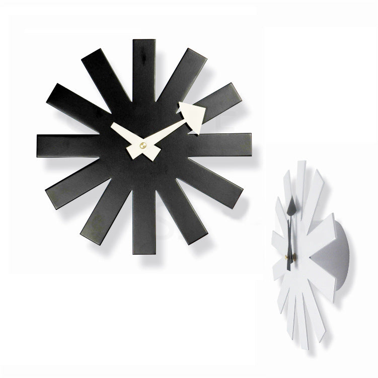Minimalist Metal Wall Clock for Living Room & Bedroom - Modern Decor