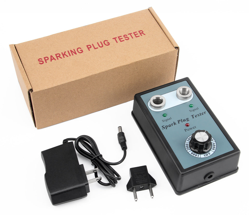 Automobile Spark Plug Tester - Double Hole Ignition System Diagnostic Tool