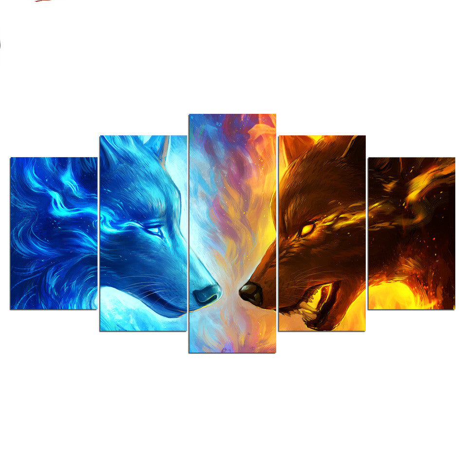 Home Art Canvas Painting - Multiple Sizes, Modern Decorative Oil Artwork