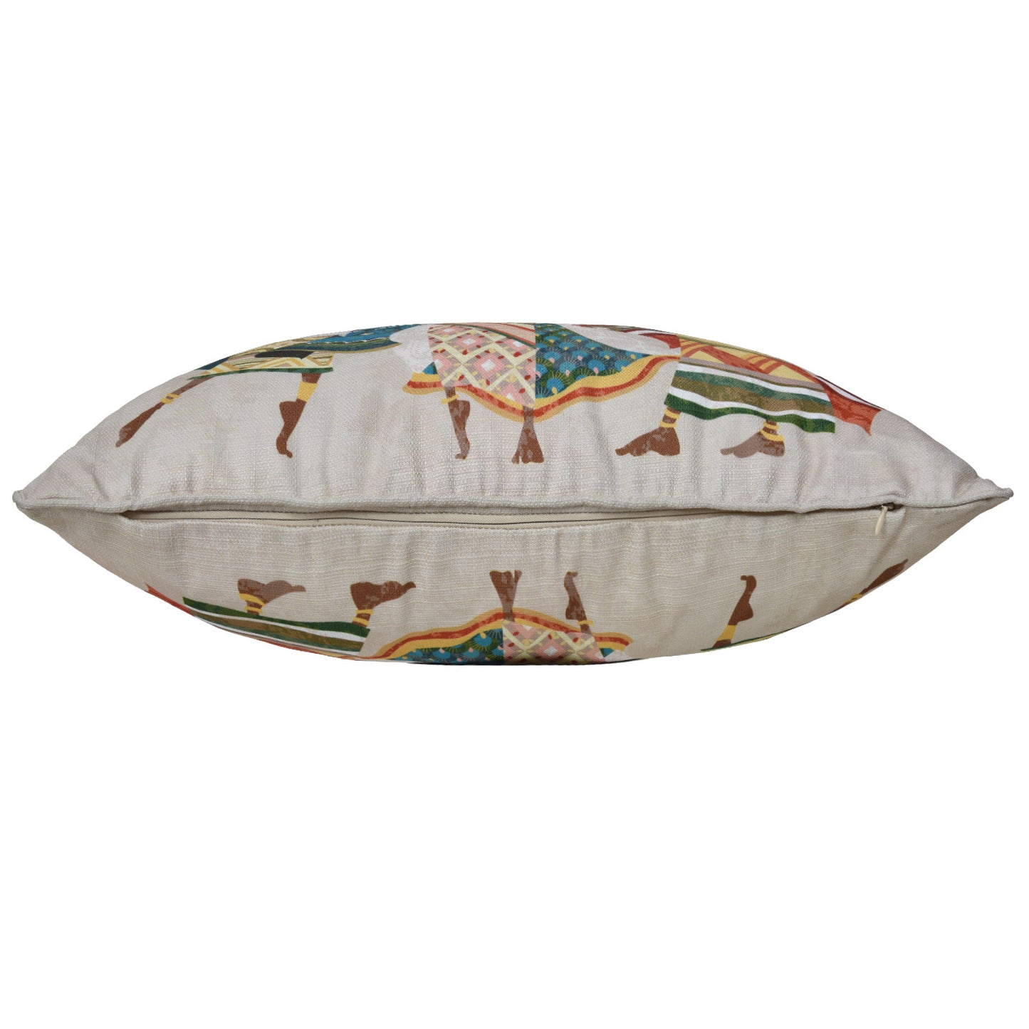 White Ethnic Style Cushion Cover 40x60cm Living Room Bedroom Decor