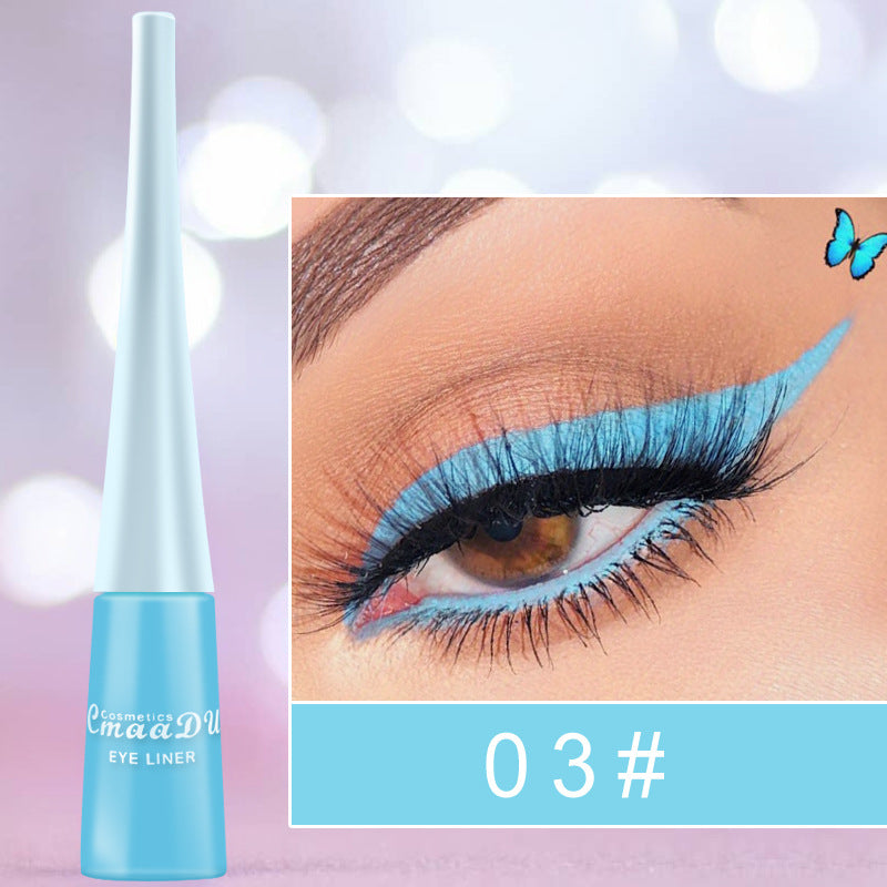 17 Color Liquid Eyeliner Set - Matte, Waterproof, Long-Lasting Eye Makeup
