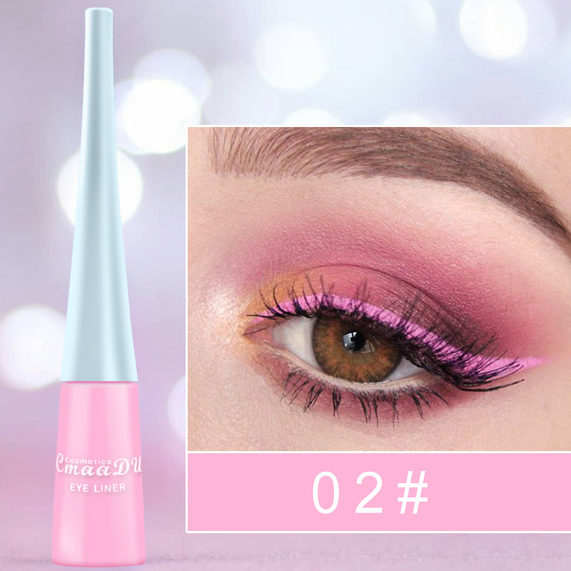 17 Color Liquid Eyeliner Set - Matte, Waterproof, Long-Lasting Eye Makeup