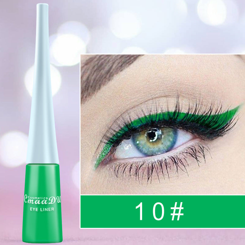 17 Color Liquid Eyeliner Set - Matte, Waterproof, Long-Lasting Eye Makeup