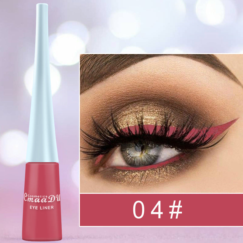 17 Color Liquid Eyeliner Set - Matte, Waterproof, Long-Lasting Eye Makeup