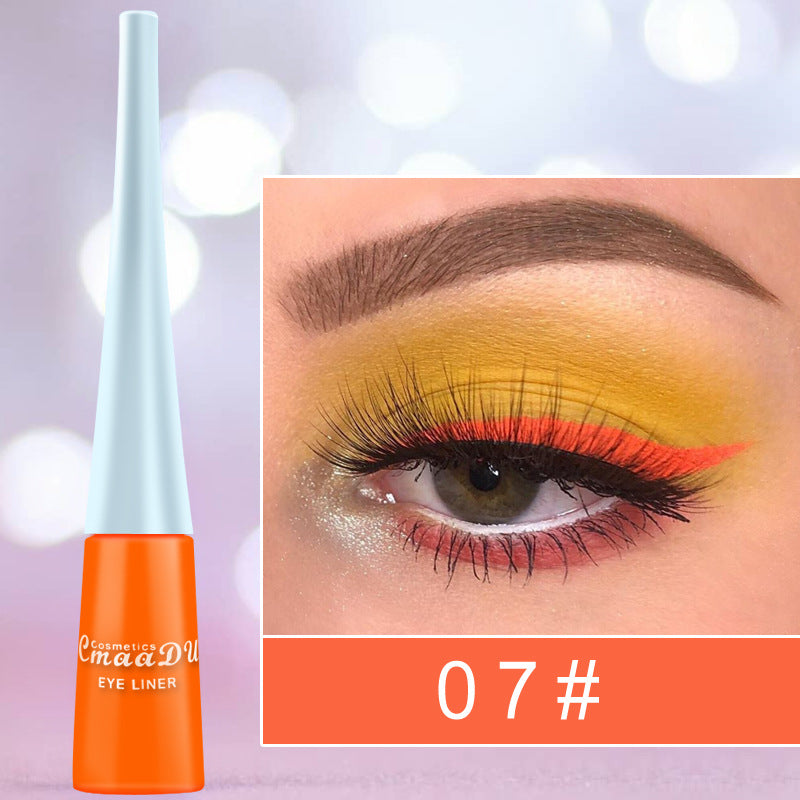 17 Color Liquid Eyeliner Set - Matte, Waterproof, Long-Lasting Eye Makeup