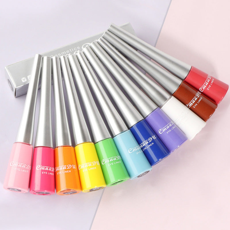 17 Color Liquid Eyeliner Set - Matte, Waterproof, Long-Lasting Eye Makeup