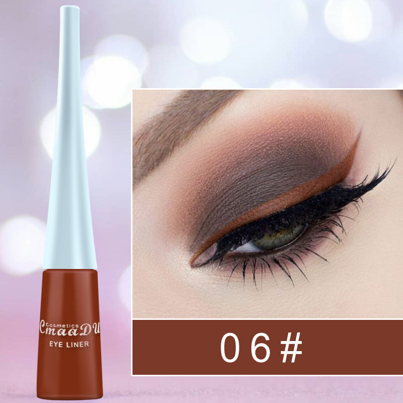 17 Color Liquid Eyeliner Set - Matte, Waterproof, Long-Lasting Eye Makeup