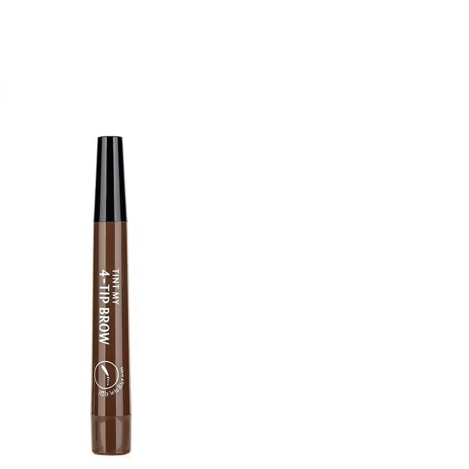 Four-Forked Water Eyebrow Pencil Multi-Head Makeup Eyebrow Shaping Tool - Multiple Colors