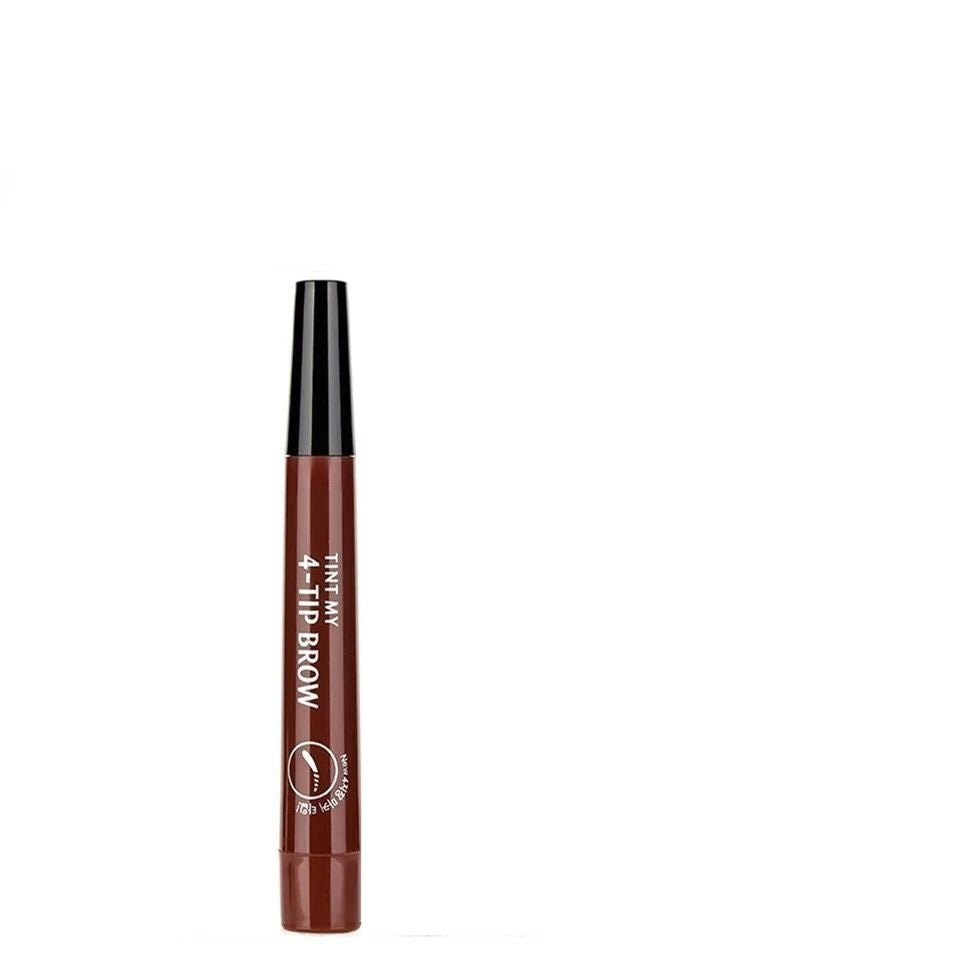 Four-Forked Water Eyebrow Pencil Multi-Head Makeup Eyebrow Shaping Tool - Multiple Colors