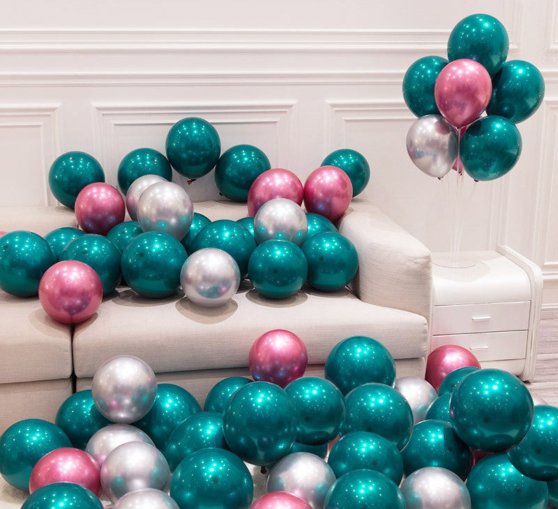 Blue Balloon Decorations for Birthday Party - Romantic Surprise Wall Decor