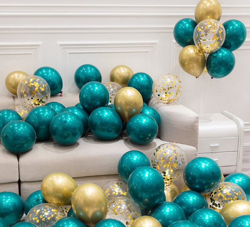 Blue Balloon Decorations for Birthday Party - Romantic Surprise Wall Decor