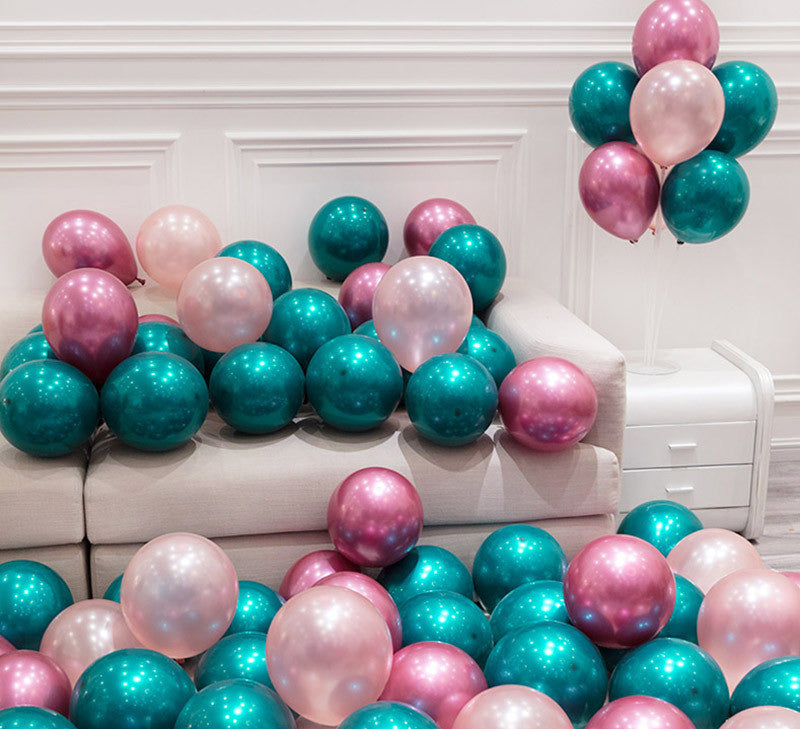 Blue Balloon Decorations for Birthday Party - Romantic Surprise Wall Decor