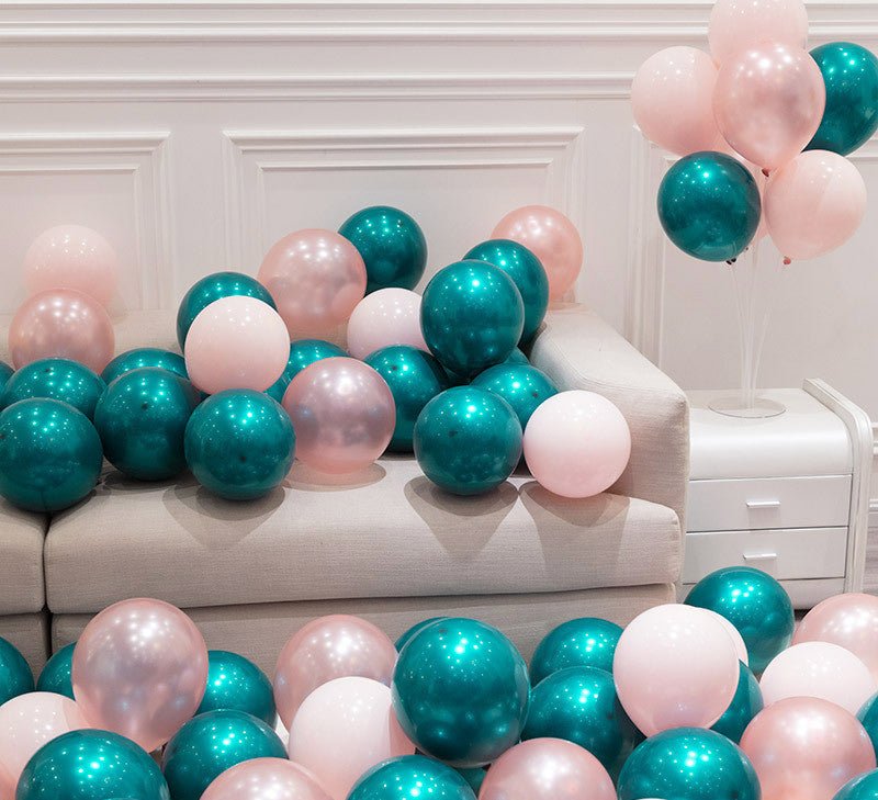 Blue Balloon Decorations for Birthday Party - Romantic Surprise Wall Decor