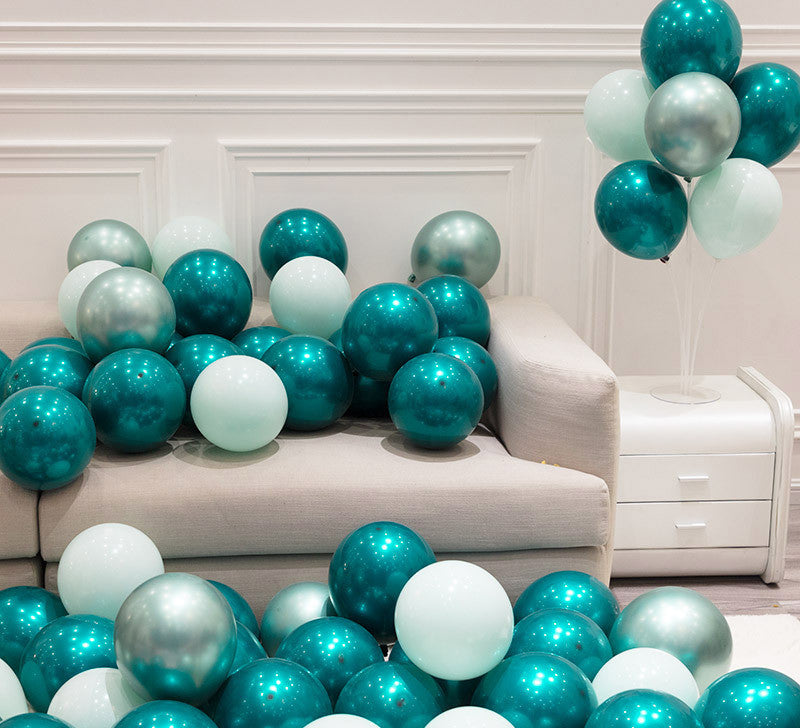 Blue Balloon Decorations for Birthday Party - Romantic Surprise Wall Decor