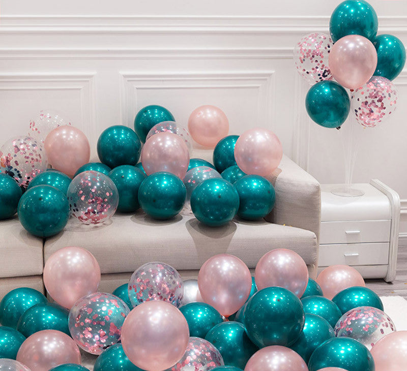 Blue Balloon Decorations for Birthday Party - Romantic Surprise Wall Decor