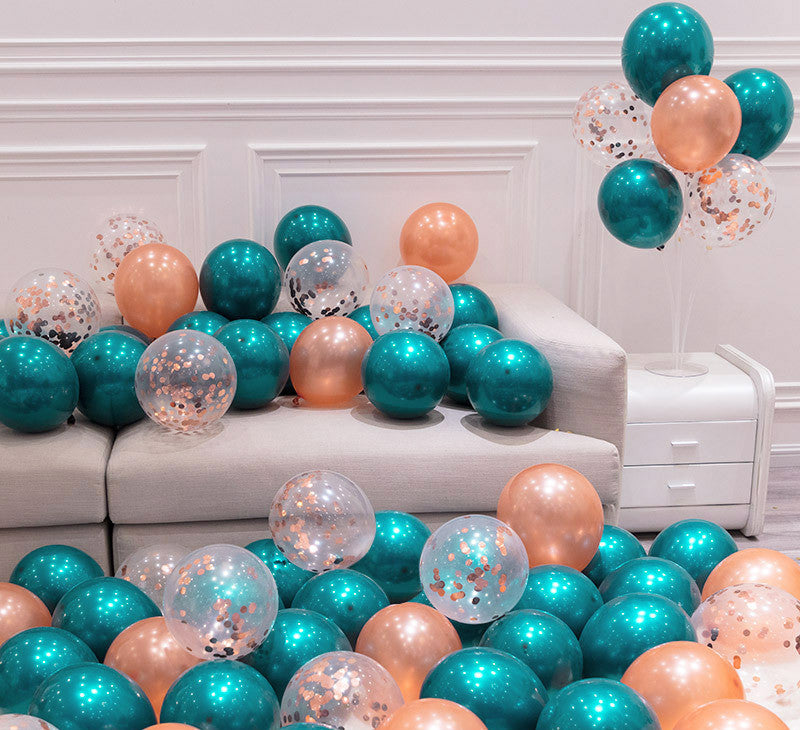 Blue Balloon Decorations for Birthday Party - Romantic Surprise Wall Decor