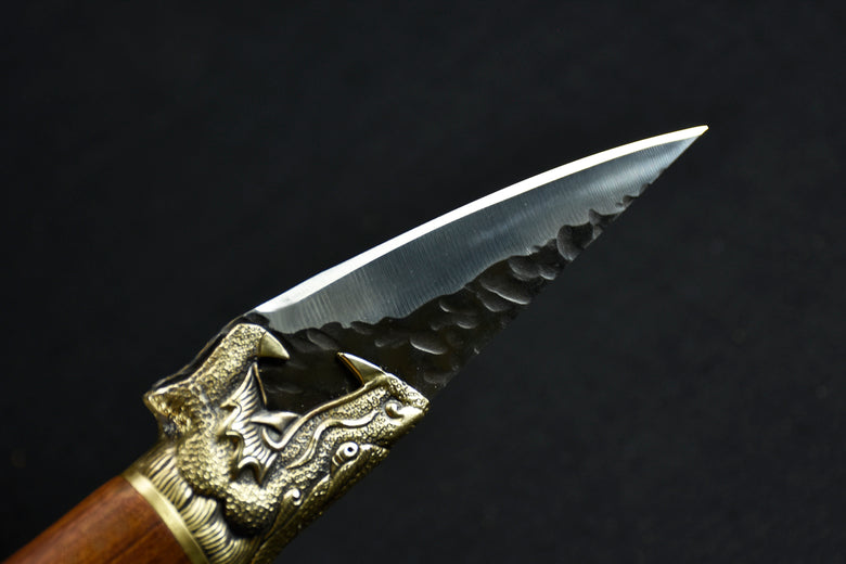 Small Boning Knife - Sharp & Durable Kitchen Tool with Rosewood Handle