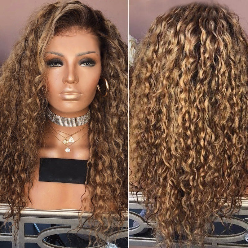 Small Curly Synthetic Wig with Long Wave Hair - High Temp Resistant, Multiple Colors