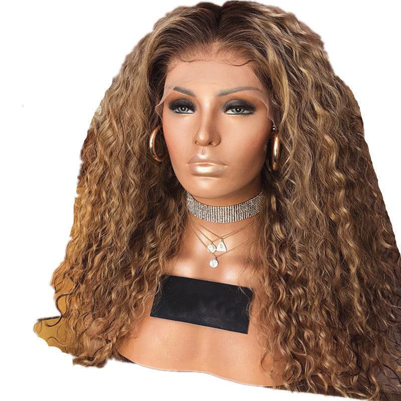 Small Curly Synthetic Wig with Long Wave Hair - High Temp Resistant, Multiple Colors