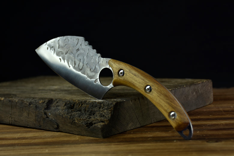 Boning Knife with Sharpened Edge - 29cm Kitchen Knife, Silver