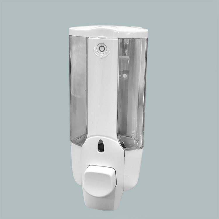 Wall Mounted Soap Dispenser Holder Modern Hand Press Bathroom Storage