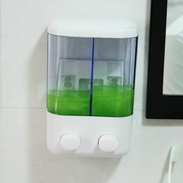 Wall Mounted Soap Dispenser Holder Modern Hand Press Bathroom Storage