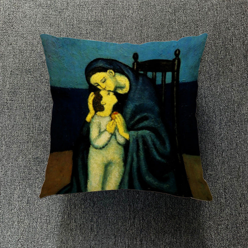 European Style Pillowcase Sofa Cushion Cover - Multiple Sizes & Designs