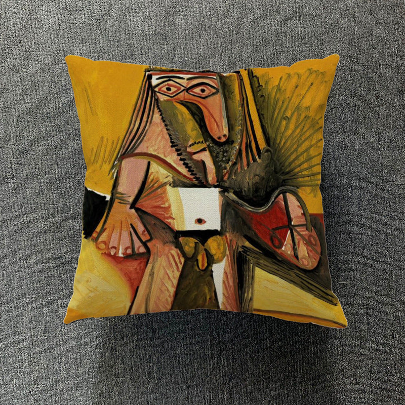 European Style Pillowcase Sofa Cushion Cover - Multiple Sizes & Designs