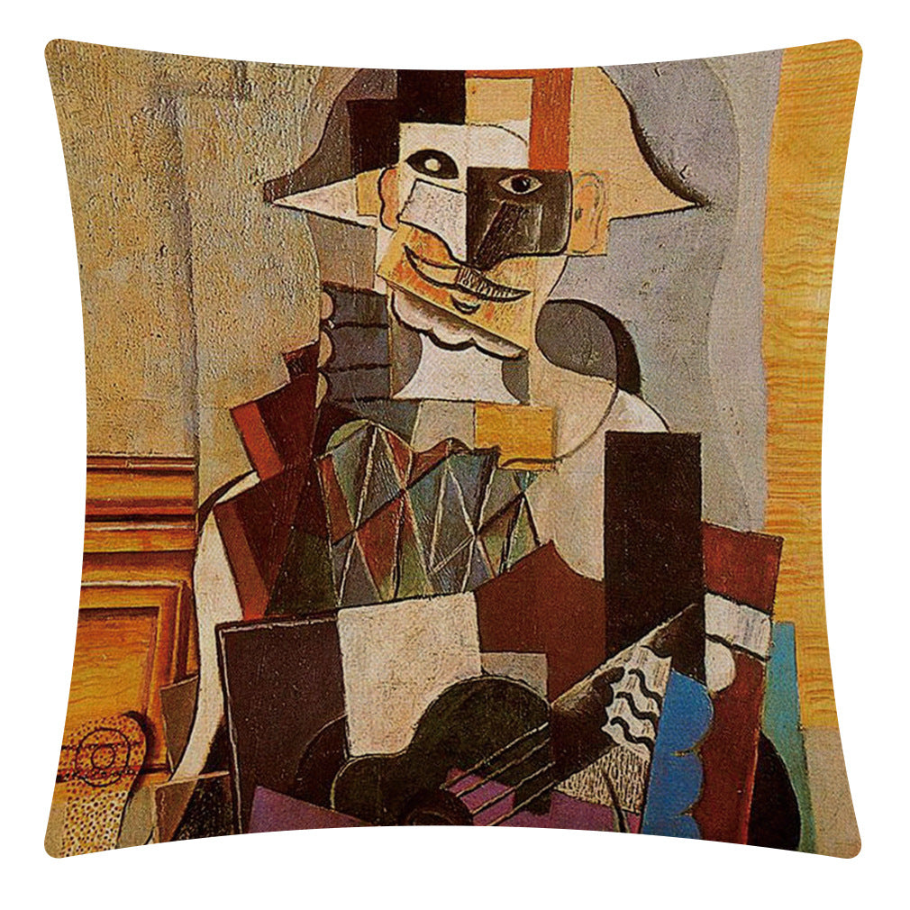 Home & Garden Linen Car Pillow Sofa Cushion Cover - Multiple Colors