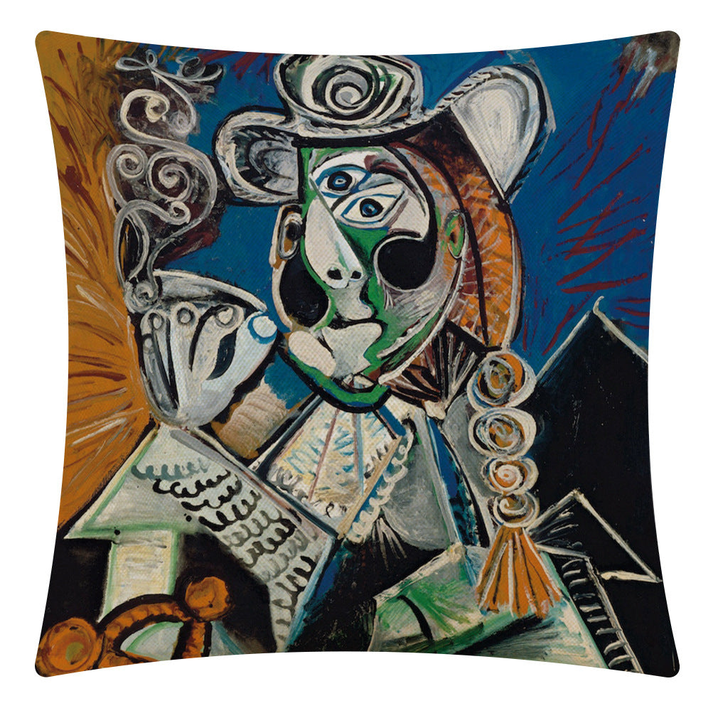 Home & Garden Linen Car Pillow Sofa Cushion Cover - Multiple Colors
