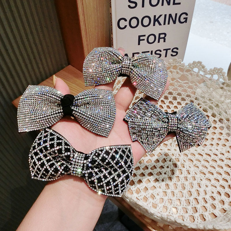Diamond Bowknot Hairpin Hair Clip - Multiple Styles
