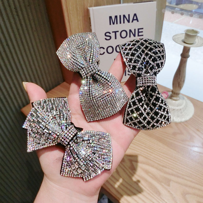 Diamond Bowknot Hairpin Hair Clip - Multiple Styles