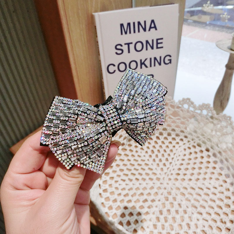 Diamond Bowknot Hairpin Hair Clip - Multiple Styles