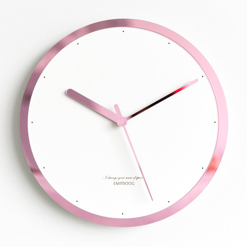 12-Inch Modern Minimalist Wall Clock for Living Room & Office
