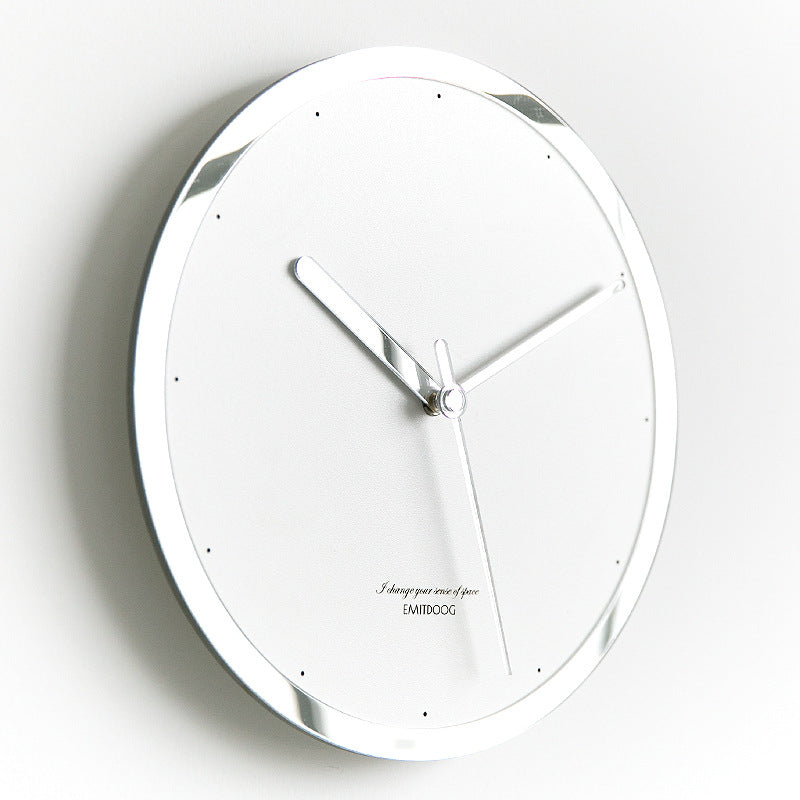 12-Inch Modern Minimalist Wall Clock for Living Room & Office