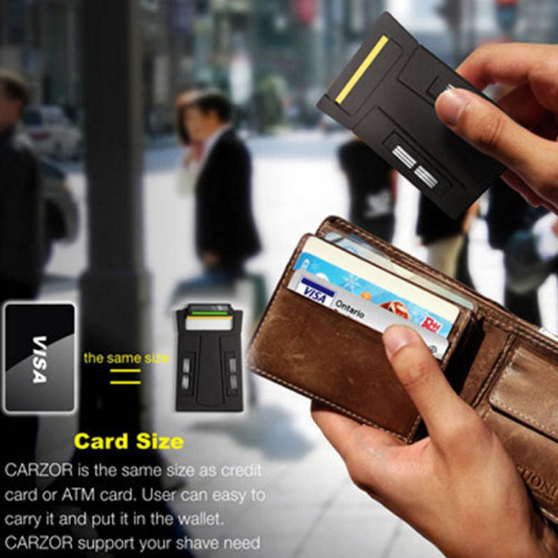 Portable Card Shaver - Black