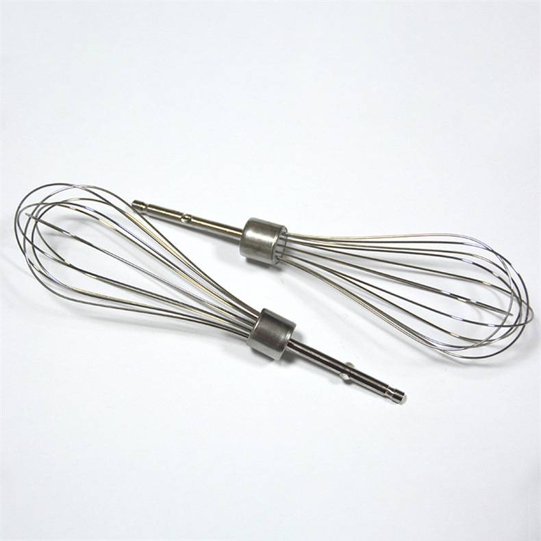 Food Grade Stainless Steel Egg Beater - Silver, 1 Piece