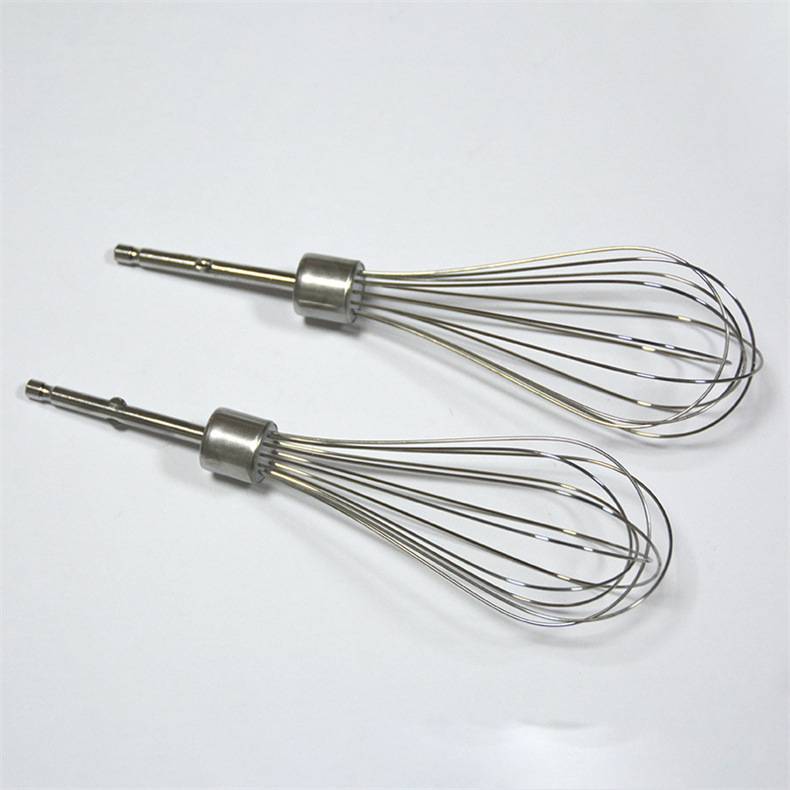 Food Grade Stainless Steel Egg Beater - Silver, 1 Piece