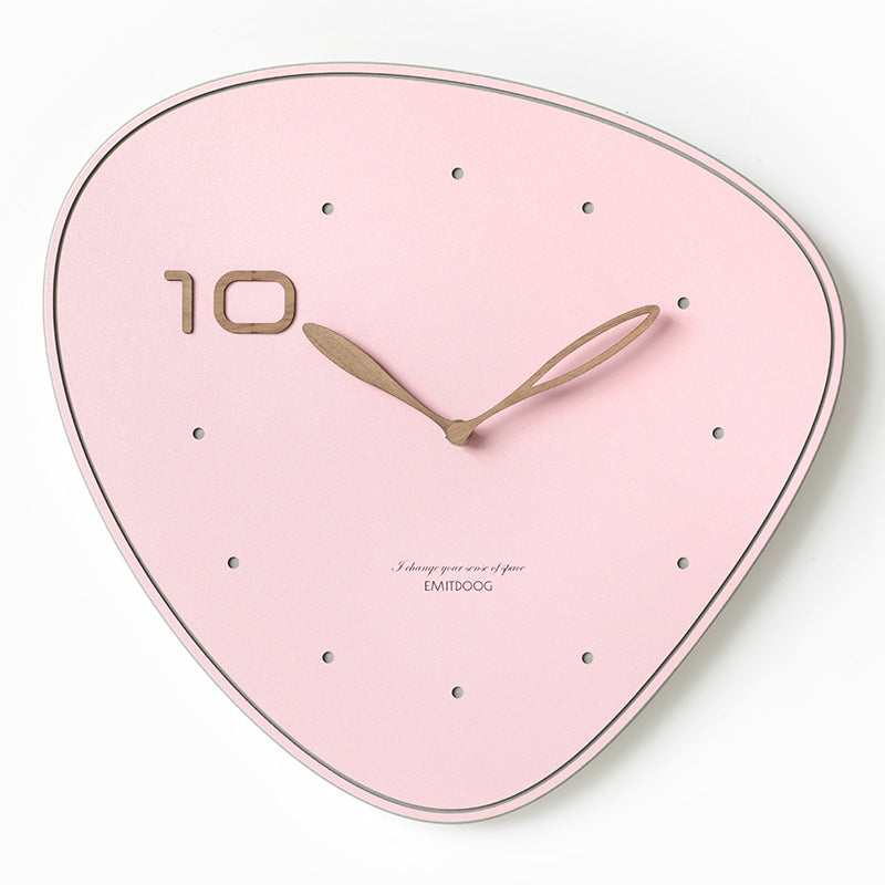 Simple Modern Wall Clock for Kids' Bedroom and Living Room - Multiple Colors