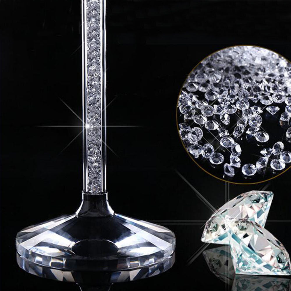 2.5mm Transparent Acrylic Loose Beads for Jewelry Making - Silver, AB Variants