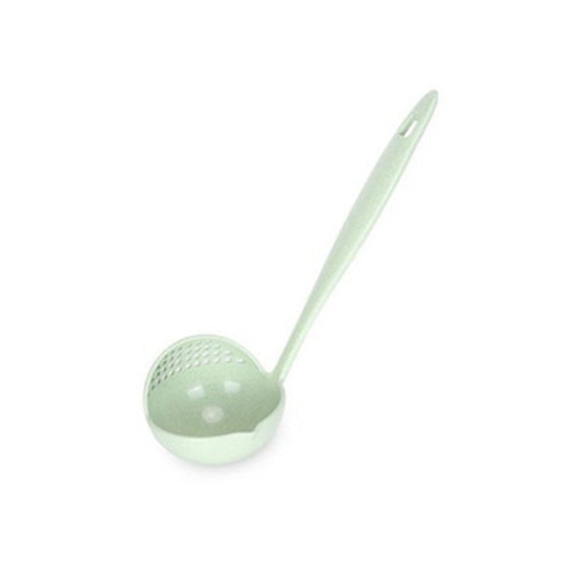 Creative Wheat Straw Two-in-One Kitchen Spoon - Eco-Friendly Utensil