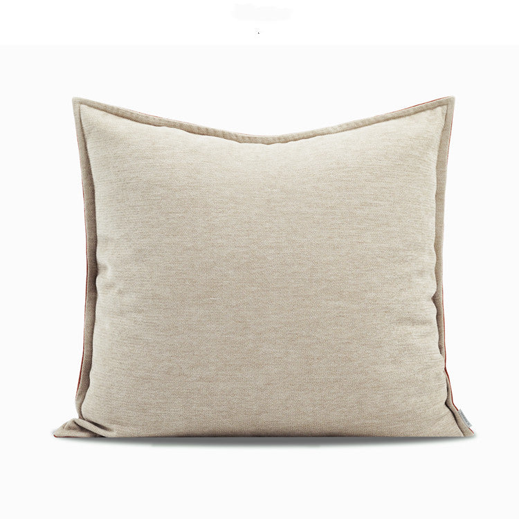 Contrasting Color Imitation Cashmere Cushion Cover - Modern Home Decor