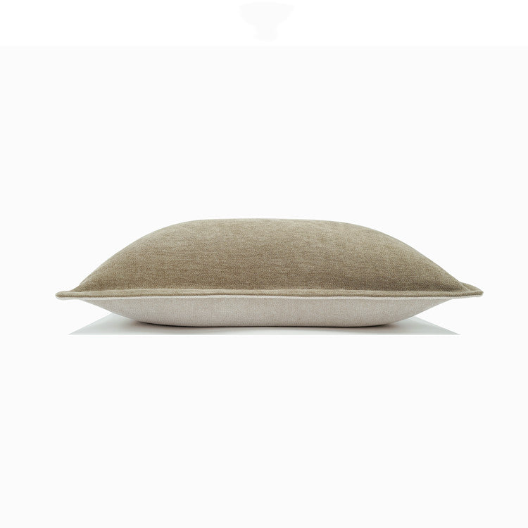 Contrasting Color Imitation Cashmere Cushion Cover - Modern Home Decor