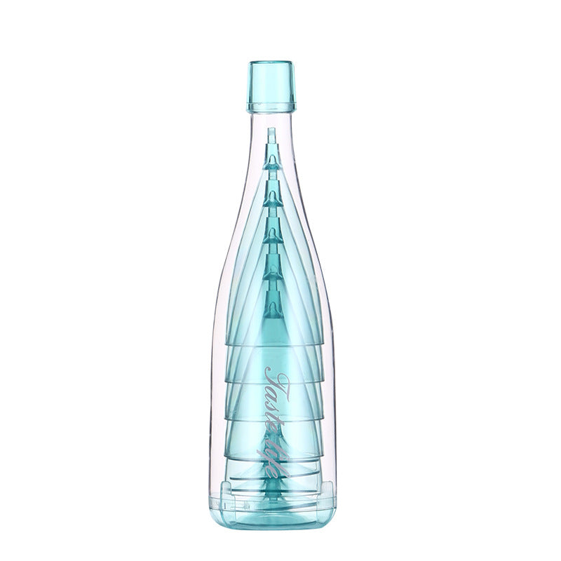 Clear Plastic Cocktail Glass Cup - High Temp Resistant Drinkware