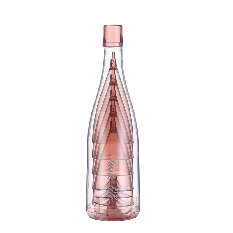 Clear Plastic Cocktail Glass Cup - High Temp Resistant Drinkware
