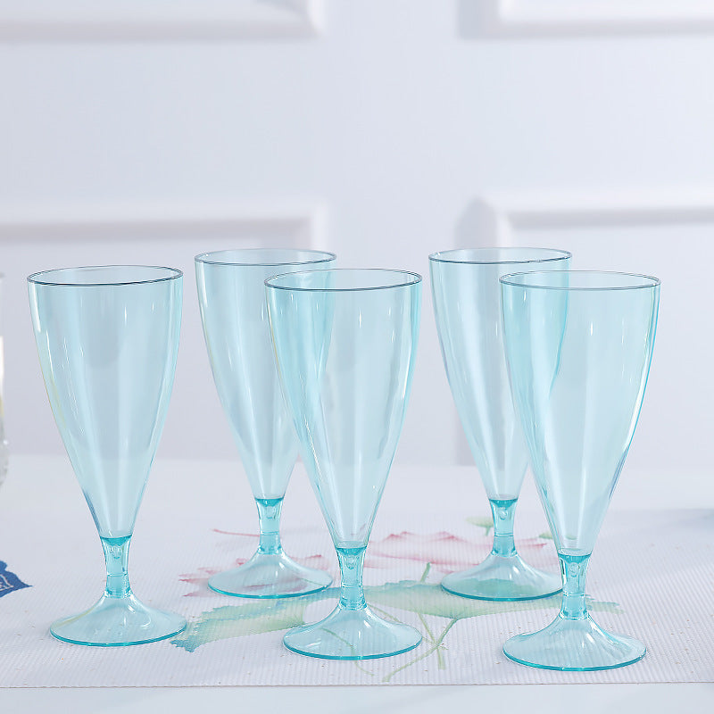 Clear Plastic Cocktail Glass Cup - High Temp Resistant Drinkware