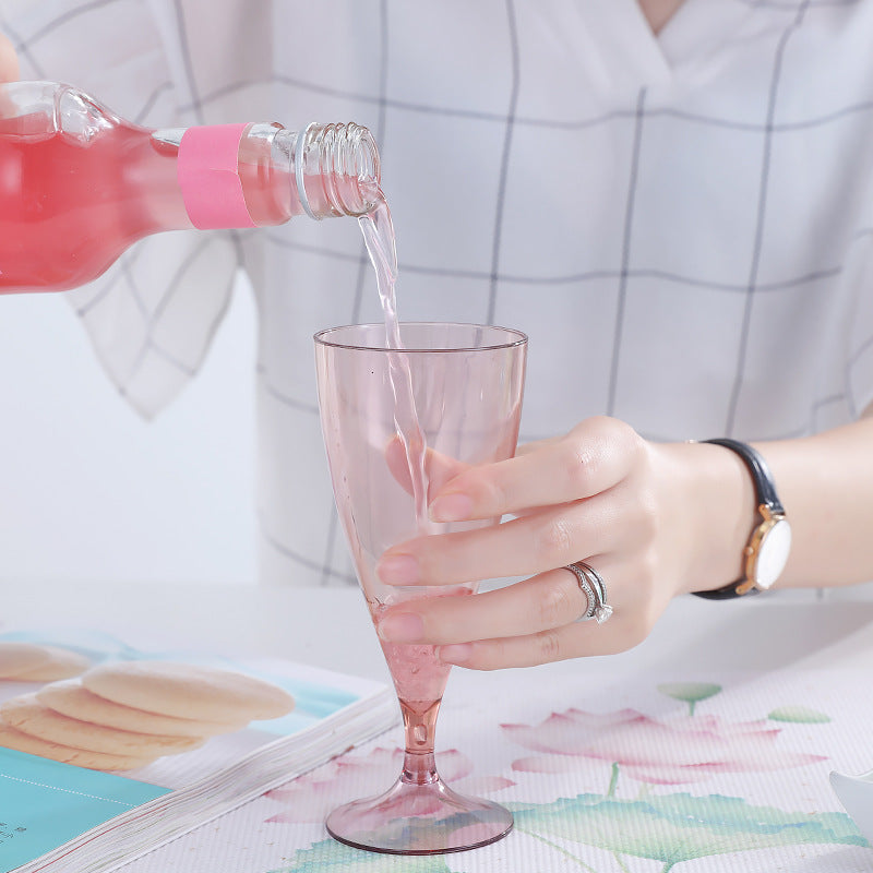 Clear Plastic Cocktail Glass Cup - High Temp Resistant Drinkware